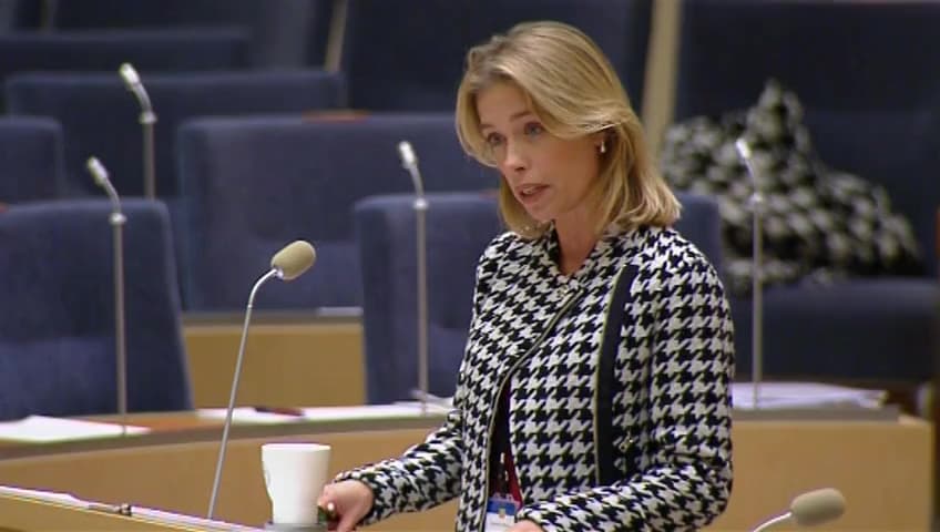 Stillbild från Interpellationsdebatt, Utvärdering av pensionssystemet