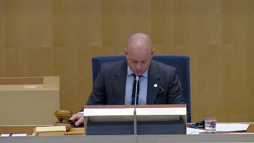 Stillbild från Debatt om förslag, EU:s tåg-, fartygs- och busspassagerarförordningar - tillsyn och sanktioner