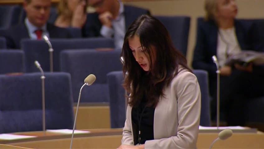 Stillbild från Interpellationsdebatt, Obligatoriskt gymnasium