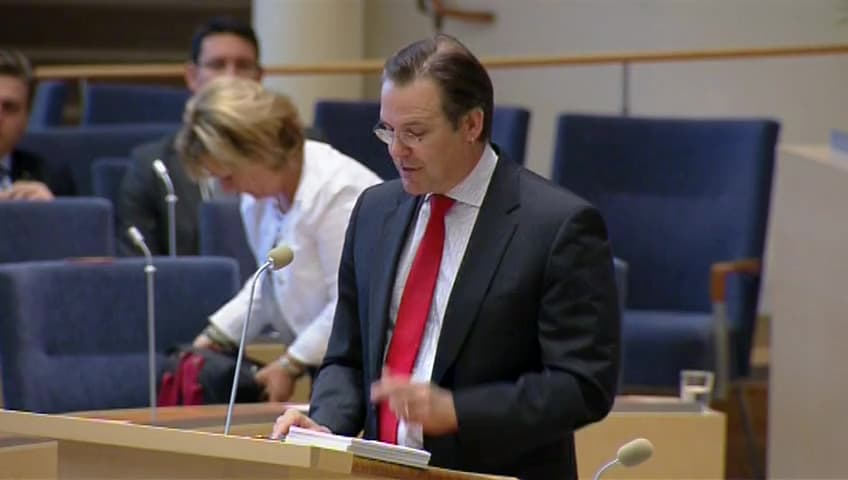 Stillbild från Interpellationsdebatt, Nettodebitering