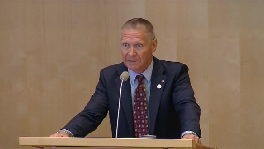 Stillbild från Debatt om förslag, Ändringar i fiskelagen