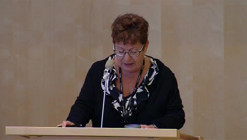 Stillbild från Debatt om förslag, Åtgärder för att stärka barnets rättigheter och uppväxtvillkor