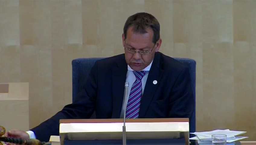 Stillbild från Debatt om förslag, Ersättning enligt zoonoslagen och provtagningslagen