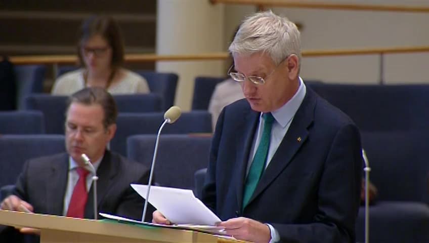 Stillbild från Interpellationsdebatt, Lagförslag som legitimerar pedofili och våldtäkt mot barn i Irak