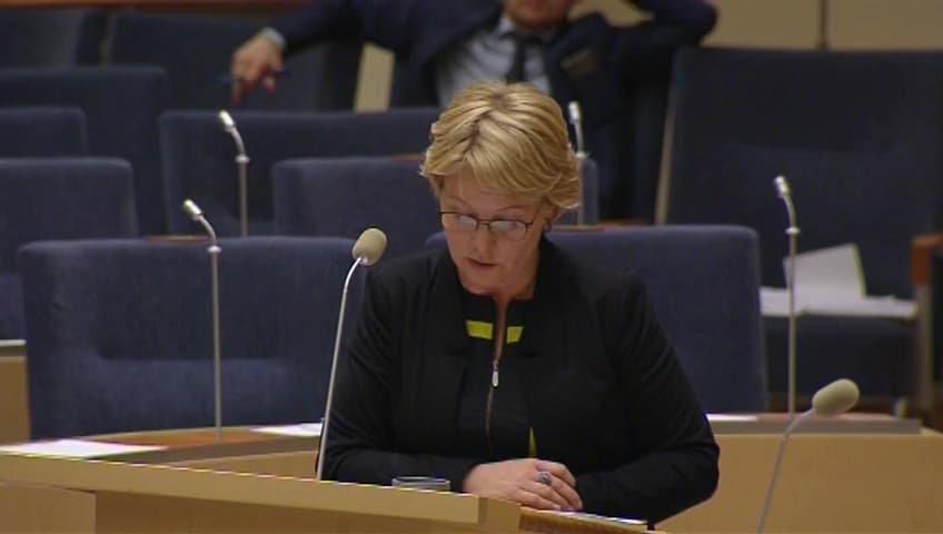 Stillbild från Interpellationsdebatt, Hbtq-frågor i svensk utvecklingspolitik