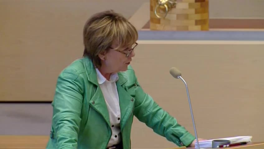 Stillbild från Interpellationsdebatt, Nordisk patentdomstol