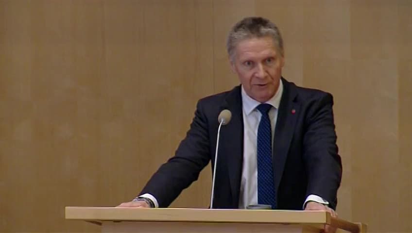 Stillbild från Debatt om förslag, Fiskeripolitik