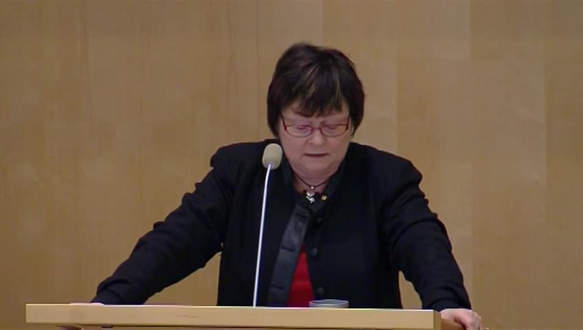 Stillbild från Debatt om förslag, Ungdomars väg till arbete