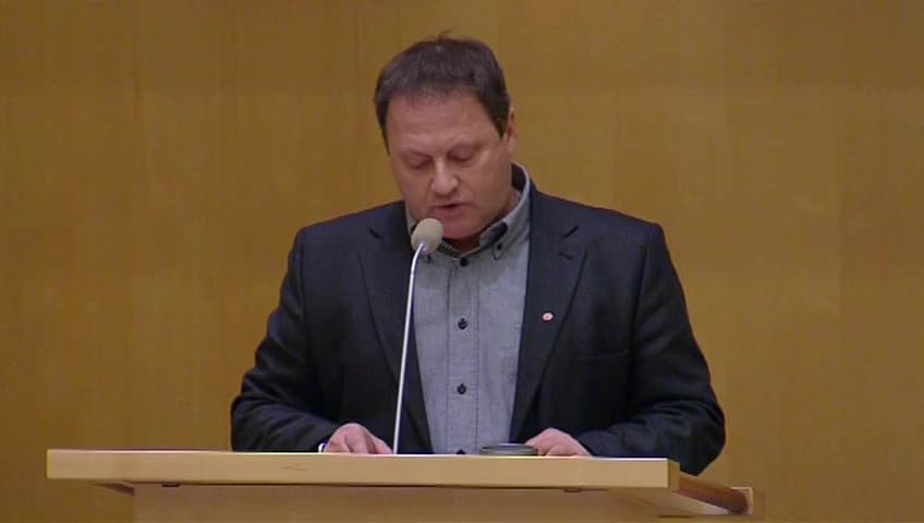 Stillbild från Debatt om förslag, Förstärkt tillträdesförbud vid idrottsarrangemang