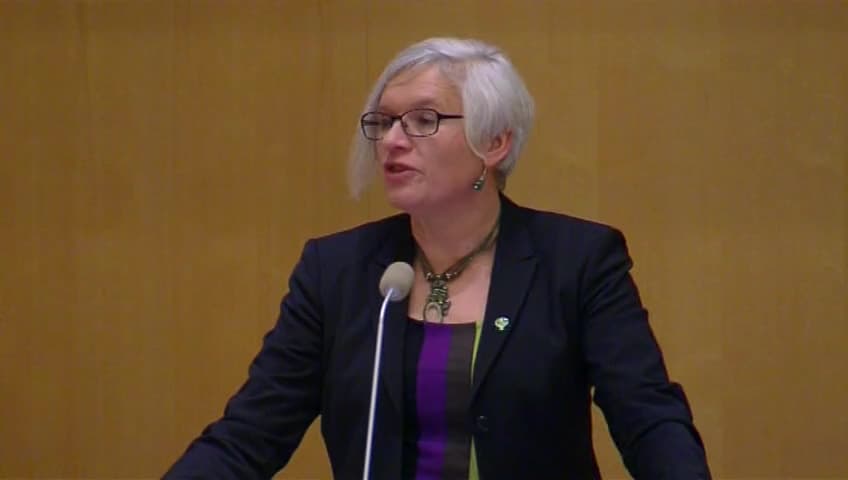 Stillbild från Debatt om förslag, Översyn av våldtäktsbrottet