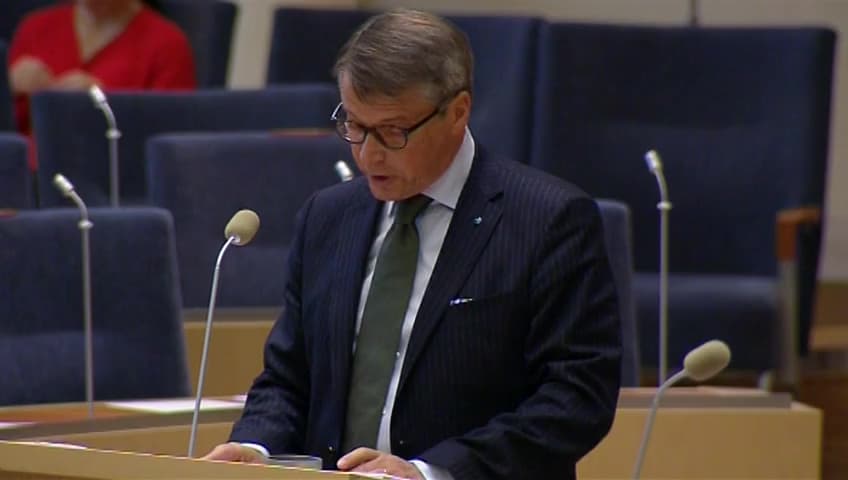 Stillbild från Interpellationsdebatt, Kris i psykvården