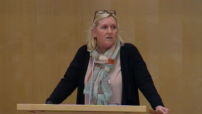 Stillbild från Debatt om förslag, Kultur för alla