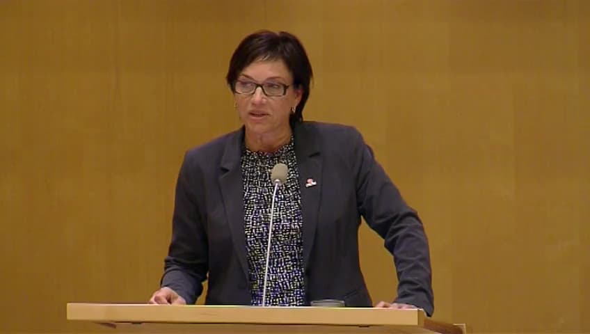 Stillbild från Debatt om förslag, Skogspolitik