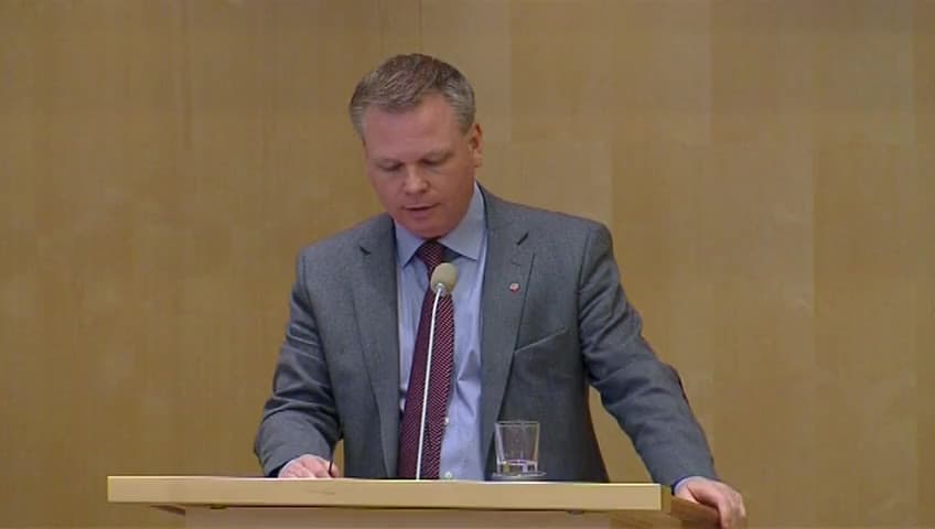 Stillbild från Debatt om förslag, Hyresrätt m.m.