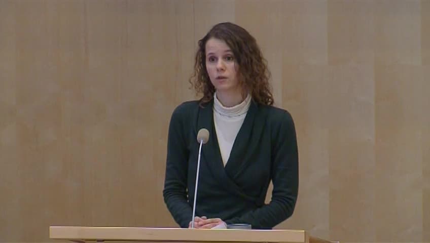 Stillbild från Debatt om förslag, Insolvens- och utsökningsrätt 