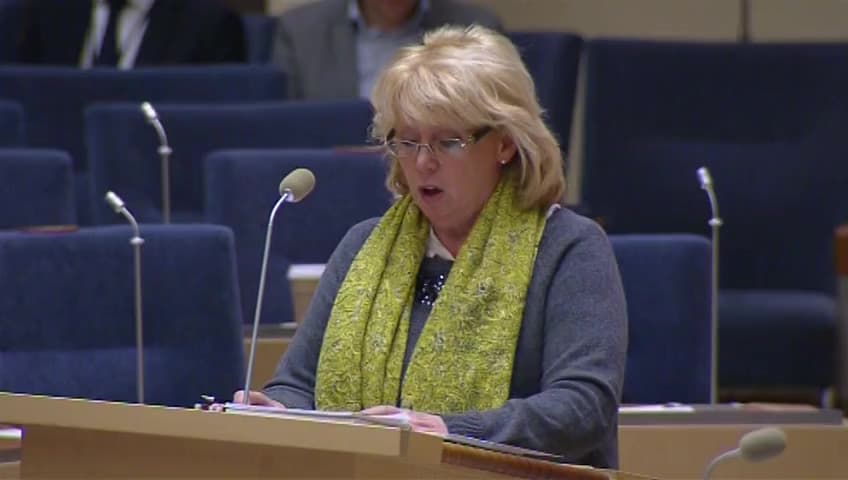 Stillbild från Interpellationsdebatt, EU:s klimat- och energimål till 2030