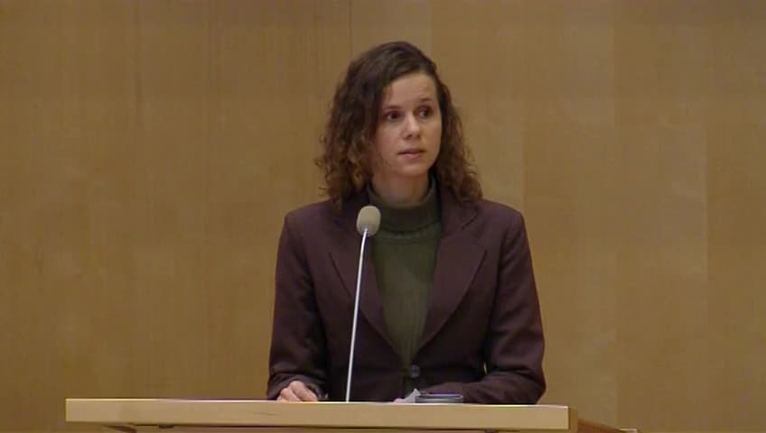 Stillbild från Debatt om förslag, Ersättningsrätt