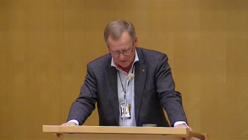 Stillbild från Debatt om förslag, Sjöfartsfrågor