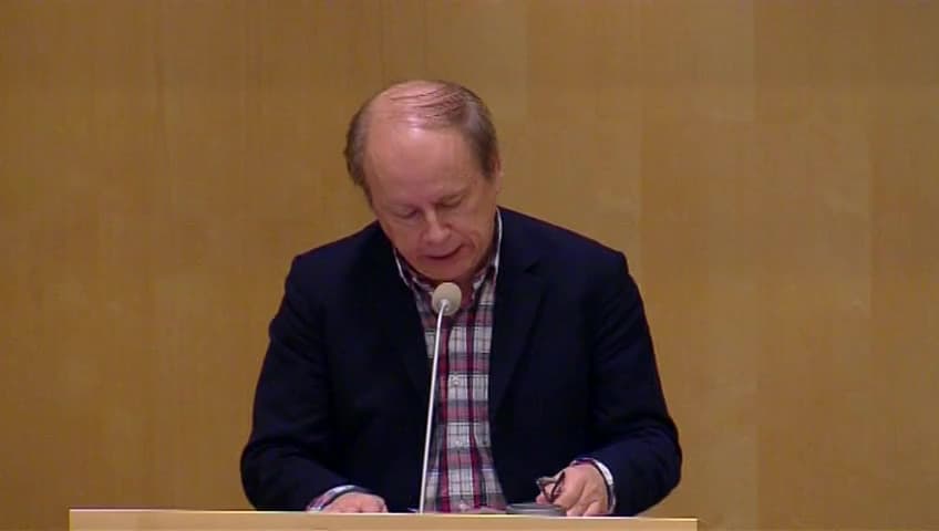 Stillbild från Debatt om förslag, Utgiftsområde 5 Internationell samverkan