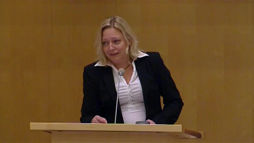 Stillbild från Debatt om förslag, En hållbar rovdjurspolitik