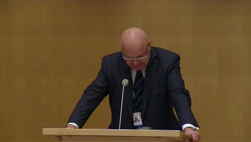 Stillbild från Debatt om förslag, Vital kommunal demokrati