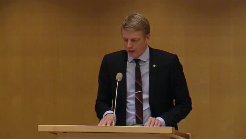 Stillbild från Debatt om förslag, AP-fondernas verksamhet t.o.m. 2012