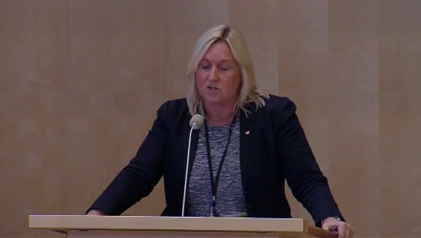 Stillbild från Debatt om förslag, Ny bibliotekslag