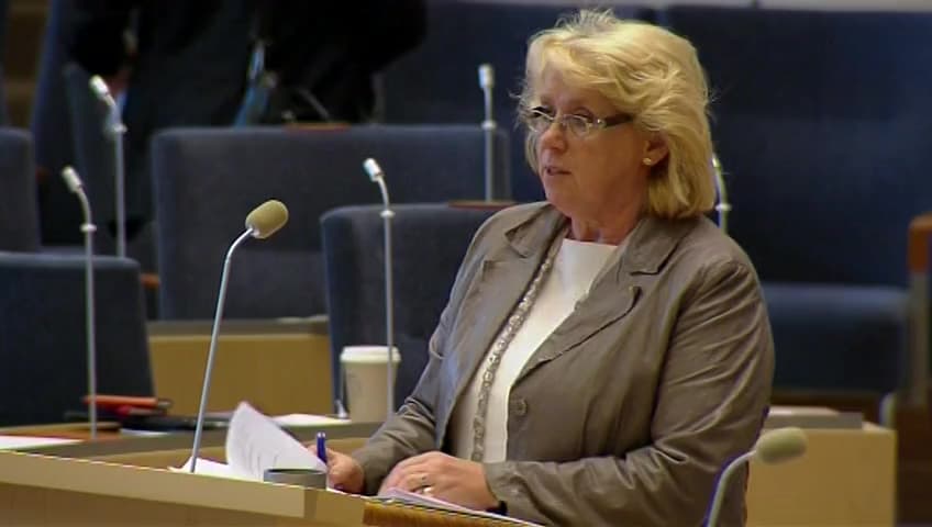 Stillbild från Interpellationsdebatt, Vänerns stränder 