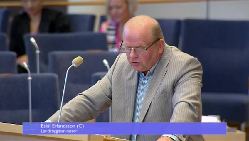 Stillbild från Interpellationsdebatt, Sametinget 