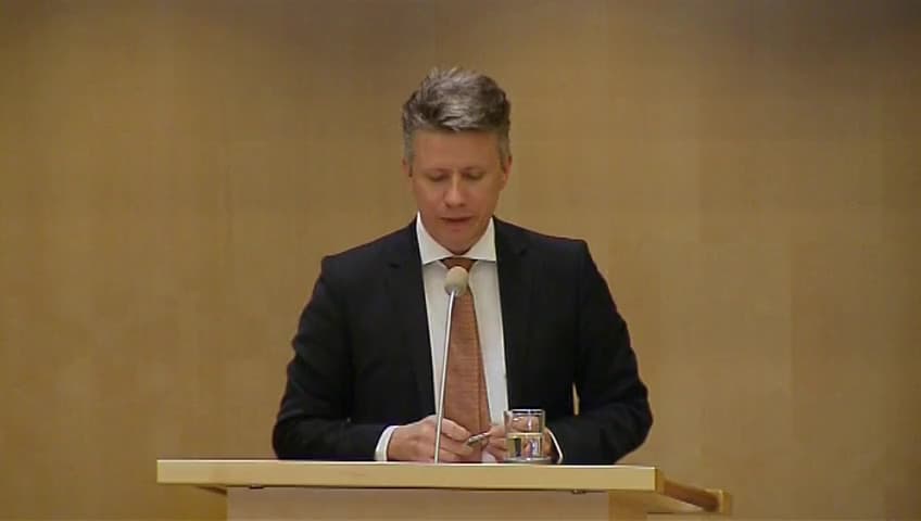 Stillbild från Debatt om förslag, Etableringsförberedande insatser för asylsökande 
