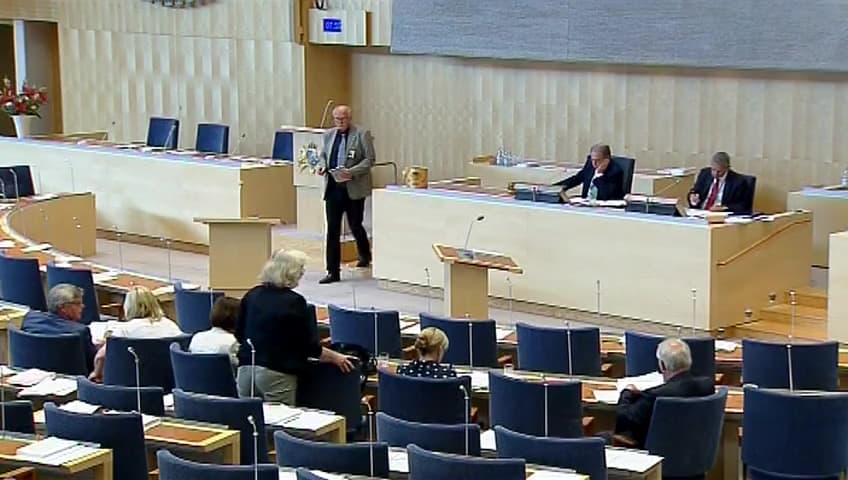 Stillbild från Debatt om förslag, Granskning av grönbok om den långsiktiga finansieringen av den europeiska ekonomin