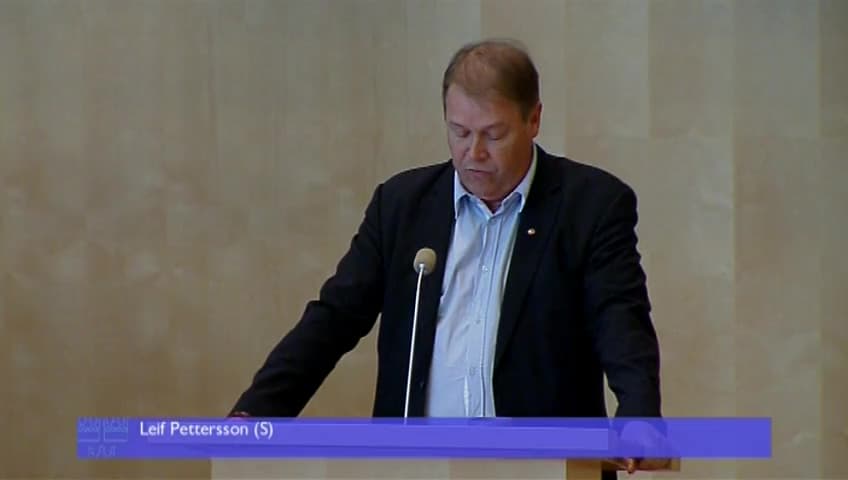 Stillbild från Debatt om förslag, Fordons- och vägtrafikfrågor