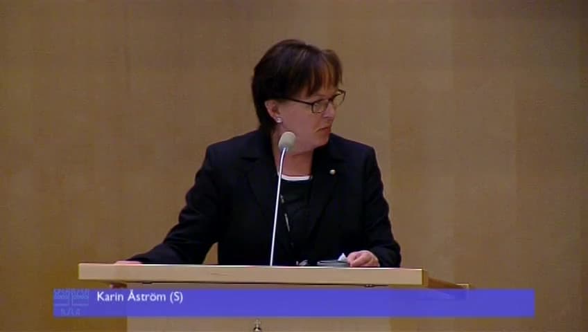 Stillbild från Debatt om förslag, Norden