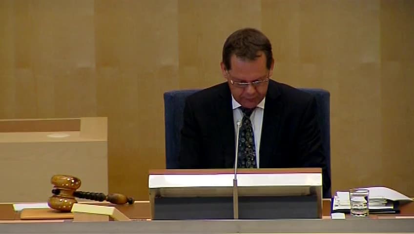 Stillbild från Debatt om förslag, Ingripande mot marknadsmissbruk vid handel med grossistenergiprodukter