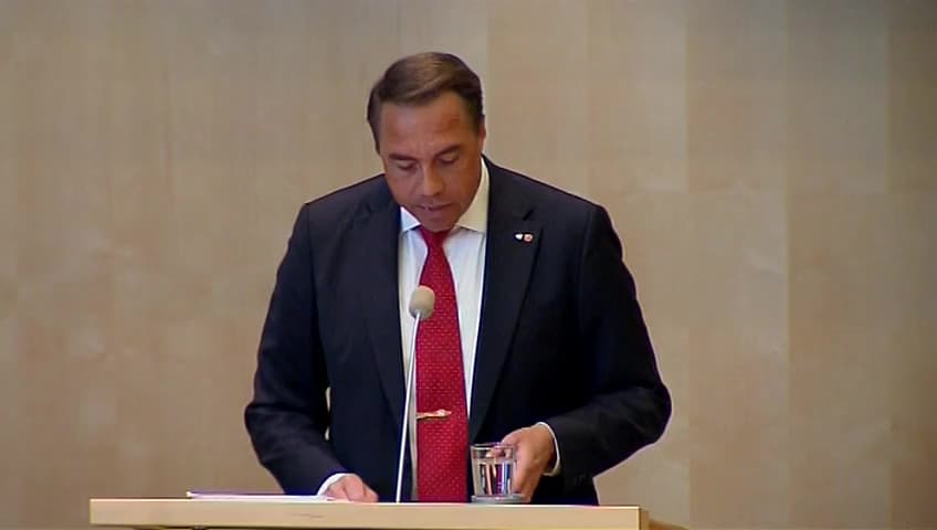 Stillbild från Debatt om förslag, God kvalitet och ökad tillgänglighet inom missbruks- och beroendevården