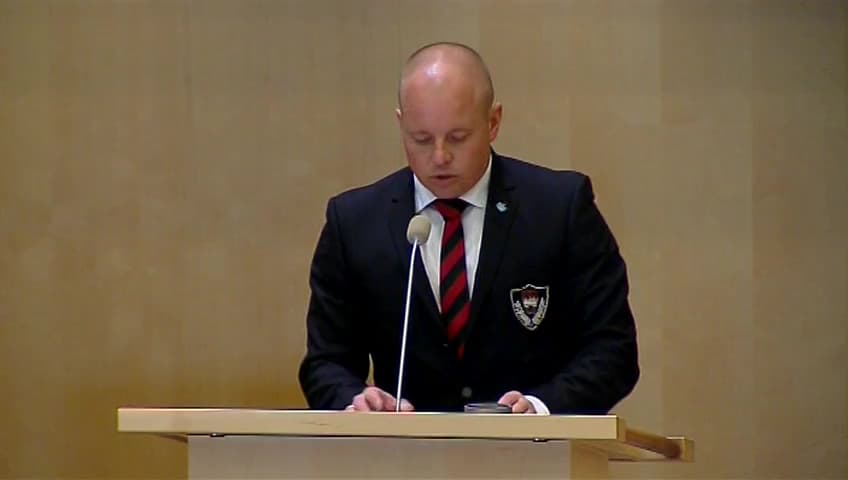 Stillbild från Debatt om förslag, Den parlamentariska församlingen för Unionen för Medelhavet (PA-UfM)