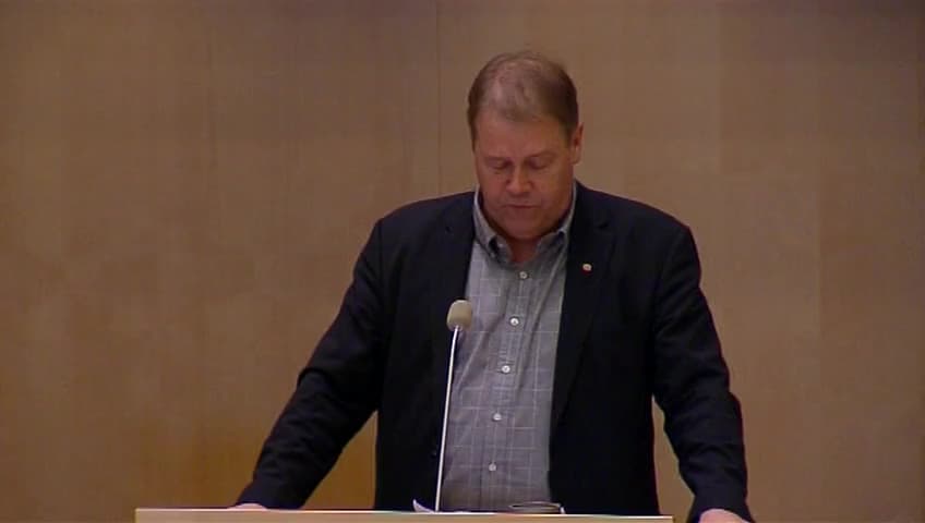 Stillbild från Debatt om förslag, Yrkestrafik- och taxifrågor