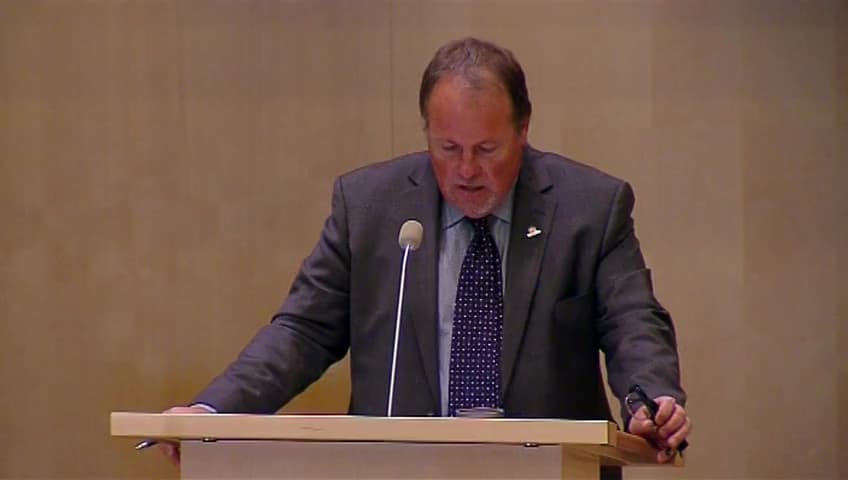 Stillbild från Debatt om förslag, Anmälningsskyldighet vid utstationering