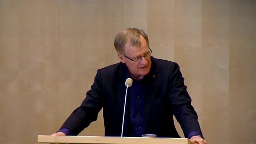 Stillbild från Debatt om förslag, Sjöfartsfrågor