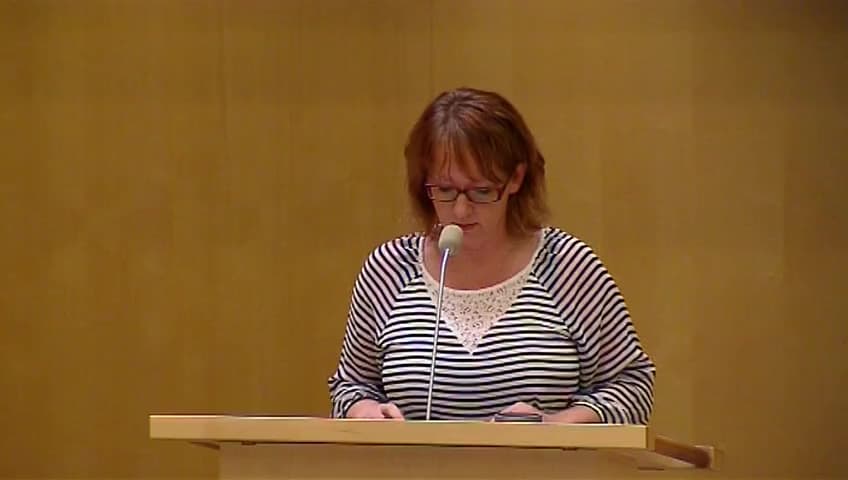 Stillbild från Debatt om förslag, Utbildning för barn som vistas i landet utan tillstånd