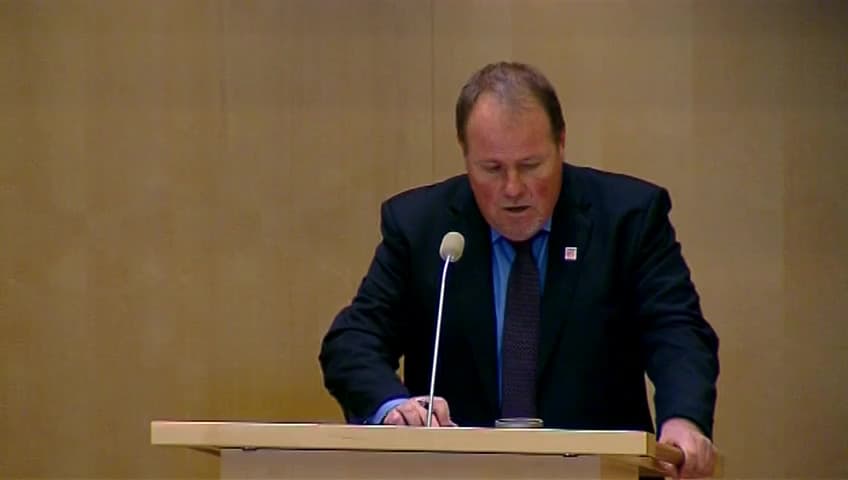 Stillbild från Debatt om förslag, Arbetsrätt
