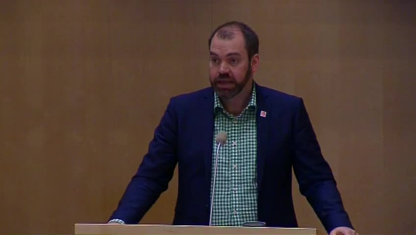 Stillbild från Debatt om förslag, Migration och asylpolitik