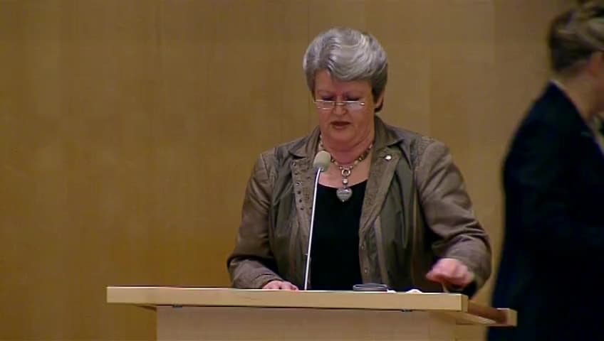 Stillbild från Debatt om förslag, Mänskliga rättigheter i svensk utrikespolitik