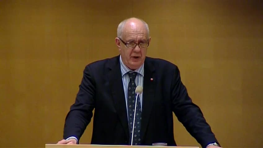 Stillbild från Debatt om förslag, Bank-, försäkrings- och kreditupplysningsfrågor