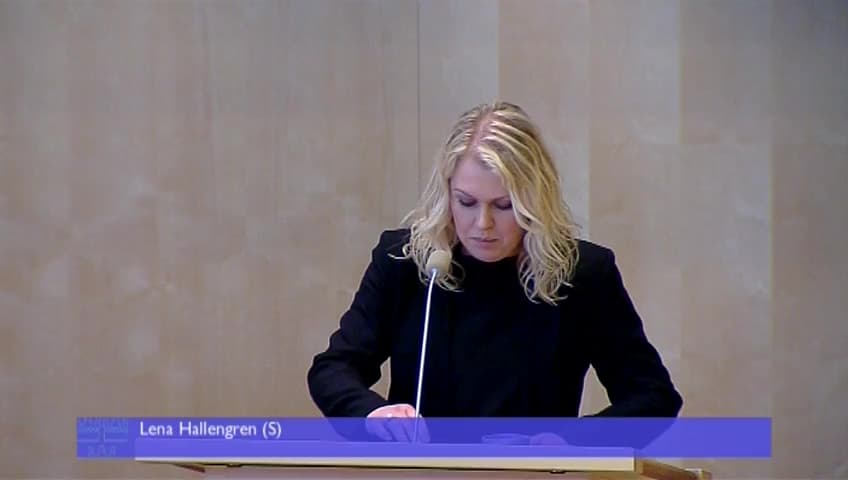 Stillbild från Debatt om förslag, Hälso- och sjukvårdsfrågor