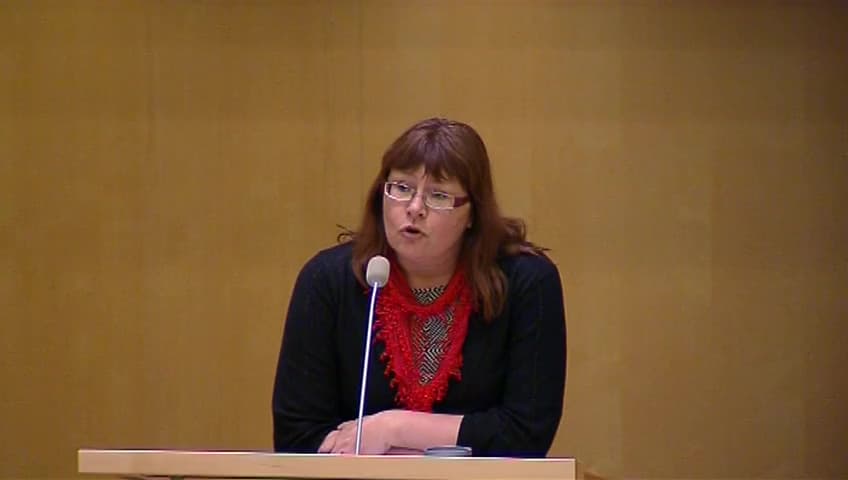 Stillbild från Debatt om förslag, Vuxenutbildning