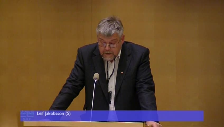 Stillbild från Debatt om förslag, Beskattning av företag, kapital och fastighet