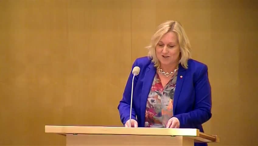 Stillbild från Debatt om förslag, Kultur för alla