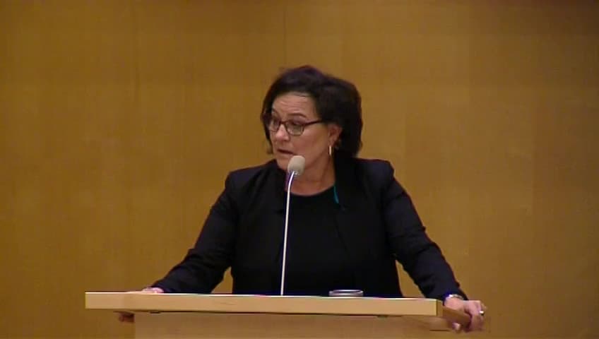 Stillbild från Debatt om förslag, Unga lagöverträdare