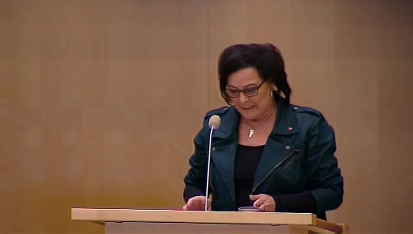 Stillbild från Debatt om förslag, Straffrättsliga frågor